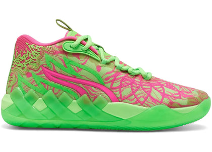 Puma LaMelo Ball MB.01234 Mash-Up Fluro Green - authentic Puma sneakers