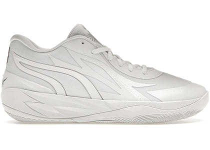 Puma LaMelo Ball MB.02 Lo White Silver sneakers - authentic Puma shoes