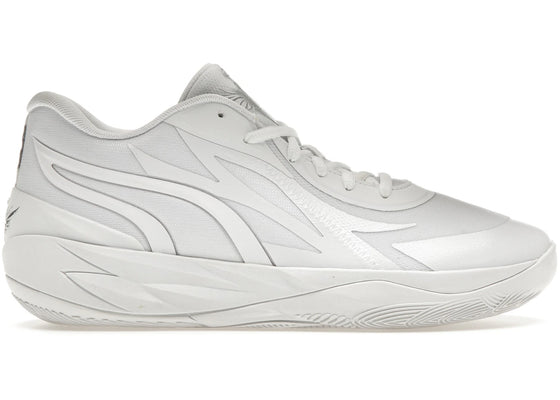 Puma LaMelo Ball MB.02 Lo White Silver sneakers - authentic Puma shoes