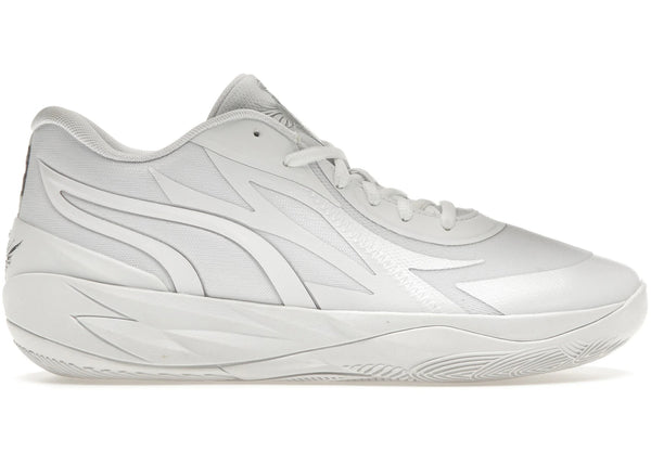 Puma LaMelo Ball MB.02 Lo White Silver sneakers - authentic Puma shoes
