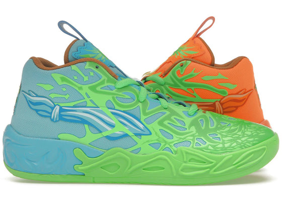 Puma LaMelo Ball MB.04 Teenage Mutant Ninja Turtles Leonardo & Michelangelo (PS) sneakers - authentic Puma shoes