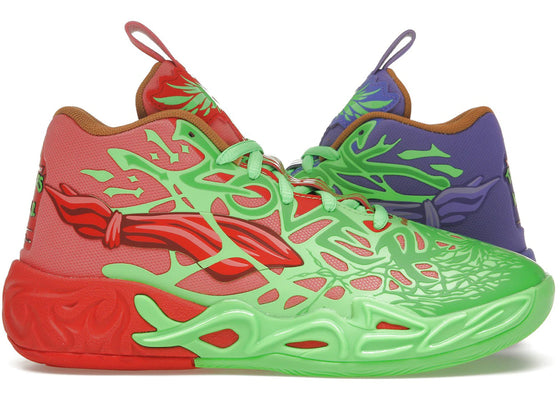 Puma LaMelo Ball MB.04 Teenage Mutant Ninja Turtles Raphael and Donatello (GS) sneakers - authentic Puma shoes