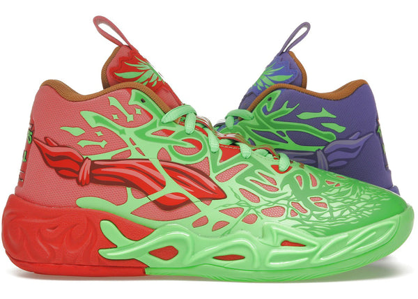 Puma LaMelo Ball MB.04 Teenage Mutant Ninja Turtles Raphael and Donatello (GS) sneakers - authentic Puma shoes