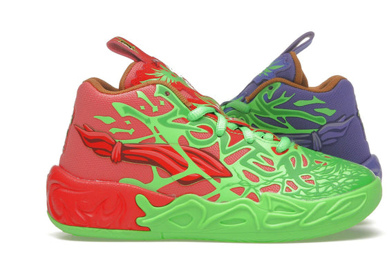 Puma LaMelo Ball MB.04 Teenage Mutant Ninja Turtles Raphael and Donatello (PS) sneakers - authentic Puma shoes