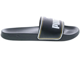 Puma Leadcat FTR Slide Black Team Gold White - vue 360