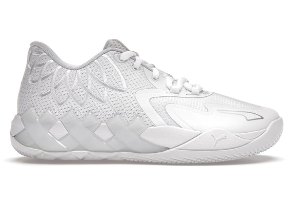 Puma LaMelo Ball MB.01 White Silver (GS) sneakers - authentic Puma shoes