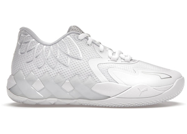 Puma LaMelo Ball MB.01 White Silver (GS) sneakers - authentic Puma shoes