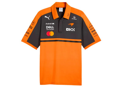 Puma Mclaren Racing Replica Polo Papaya
