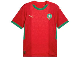 Puma Morocco 2025 Home Replica Jersey Jersey Red/Archive Green