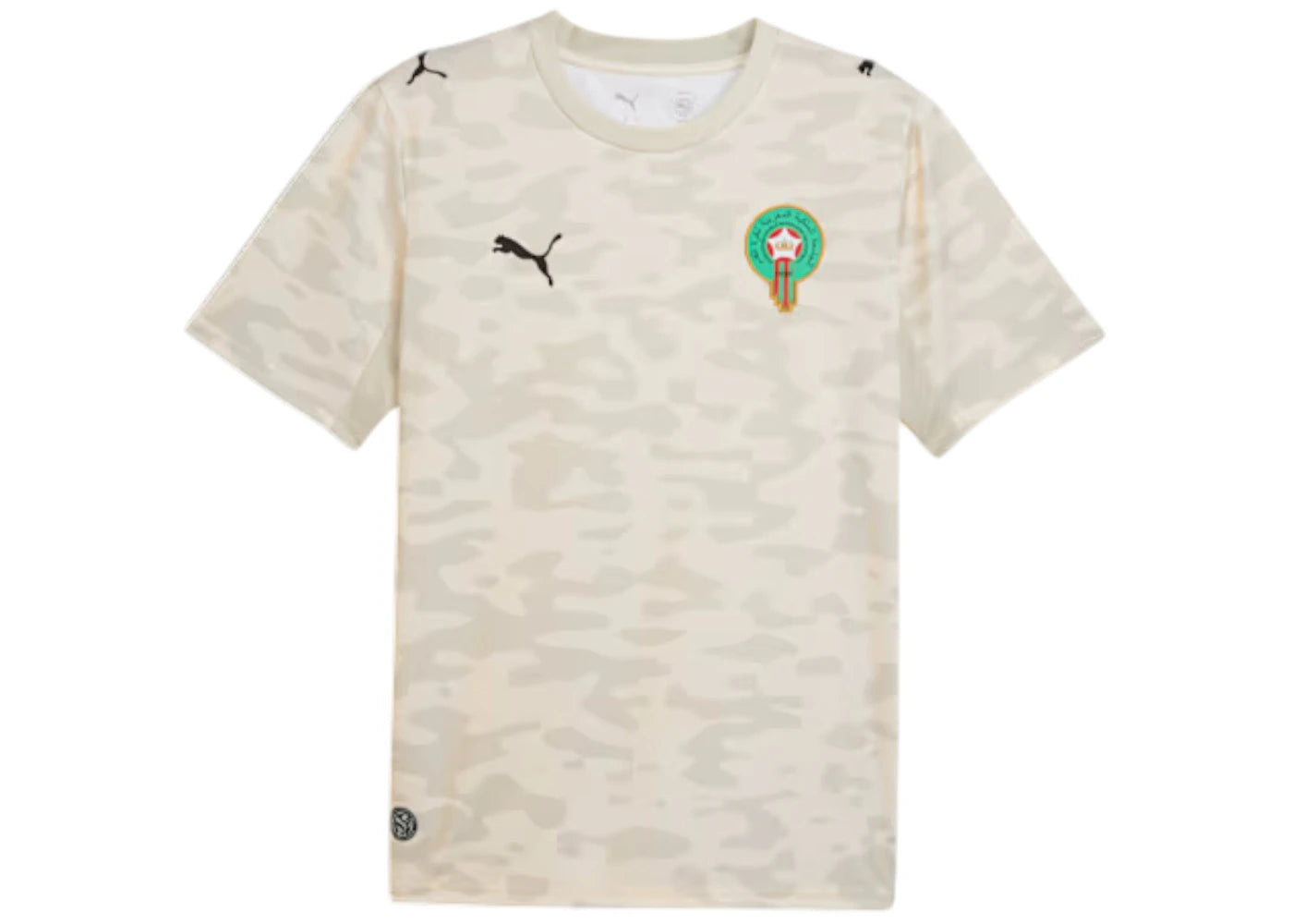 Puma Morocco x Salehe Bembury Goalkeeper Jersey Alpine Snow/Desert Dust - vue secondaire A