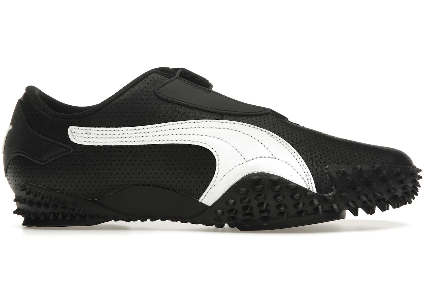 Puma Mostro Perforated Leather Black White