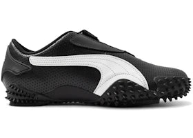 Puma Mostro Perforated Leather Black White (Women's)
