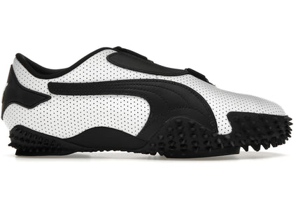 Puma Mostro Perforated Leather White Black sneakers - authentic Puma shoes
