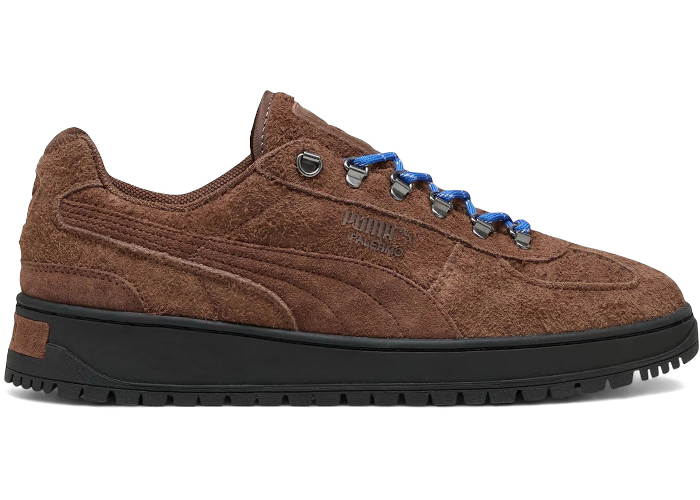Puma Palermo Alpino Fuzzy Chestnut Mountain Blue - vue 360