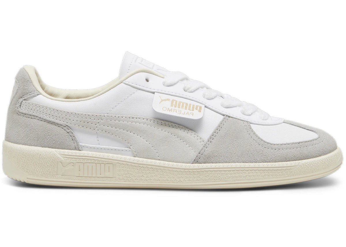 Puma Palermo Leather Puma White Cool Light Gray Sugared Almond - vue 360