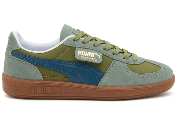 Puma Palermo Olive Green Eucalyptus Tropic sneakers - authentic Puma shoes