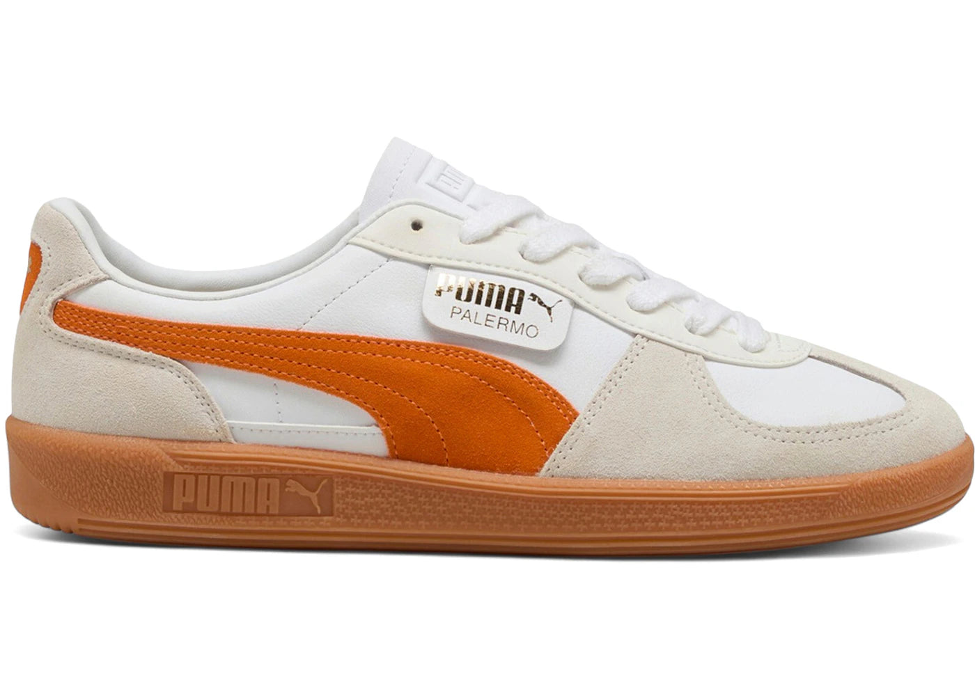 Puma Palermo Warm White Orange Glo - vue 360