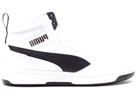 Puma Rebound V6 High White Black - vue secondaire A