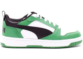 Puma Rebound V6 Low Green White Black (GS)