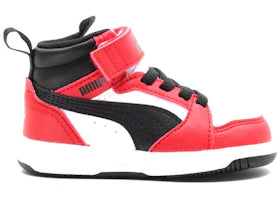 Puma Rebound V6 Mid Red Black White (TD) - vue 360
