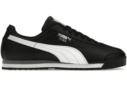 Puma Roma Basic Black-White-Puma Silver sneakers - authentic Puma shoes