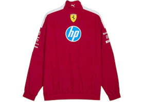 Puma SF Drivers T7 Oversized Full Zip Jacket Dark Cherry