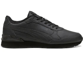Puma ST Runner v4 Leather Black Shadow Grey