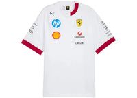Puma Scuderia Ferrari 2025 Drivers T-shirt White
