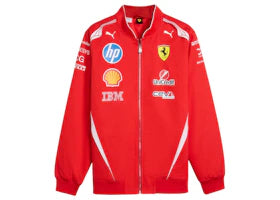 Puma Scuderia Ferrari HP Replica Drivers Authentic Bomber Jacket Puma Red - authentic Puma apparel