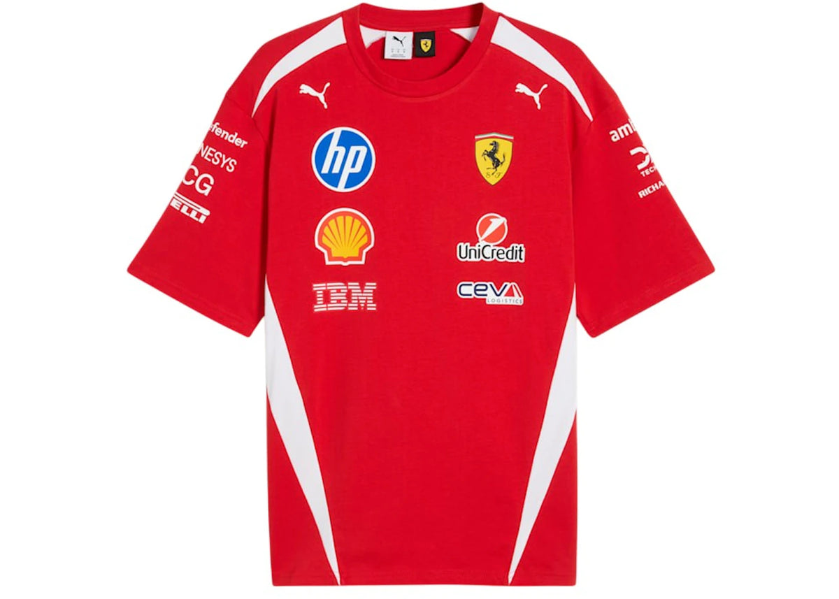 Puma Scuderia Ferrari HP Replica Drivers T-shirt (SS26) Puma Red - vue secondaire A
