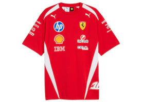 Puma Scuderia Ferrari HP Replica T-shirt (charles leclerc Edition) Puma Red-CLC