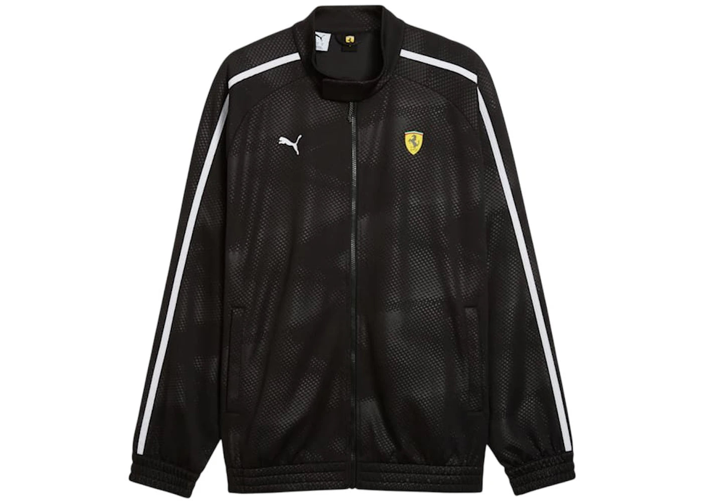 Puma Scuderia Ferrari T7 Oversized Track Jacket Puma Black - vue secondaire A