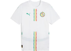 Puma Senegal 2025 Home Replica Jersey Jersey White/Sport Green - authentic Puma apparel