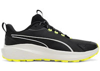 Puma Skyrocket Lite Trail Black Feather Gray Yellow Alert