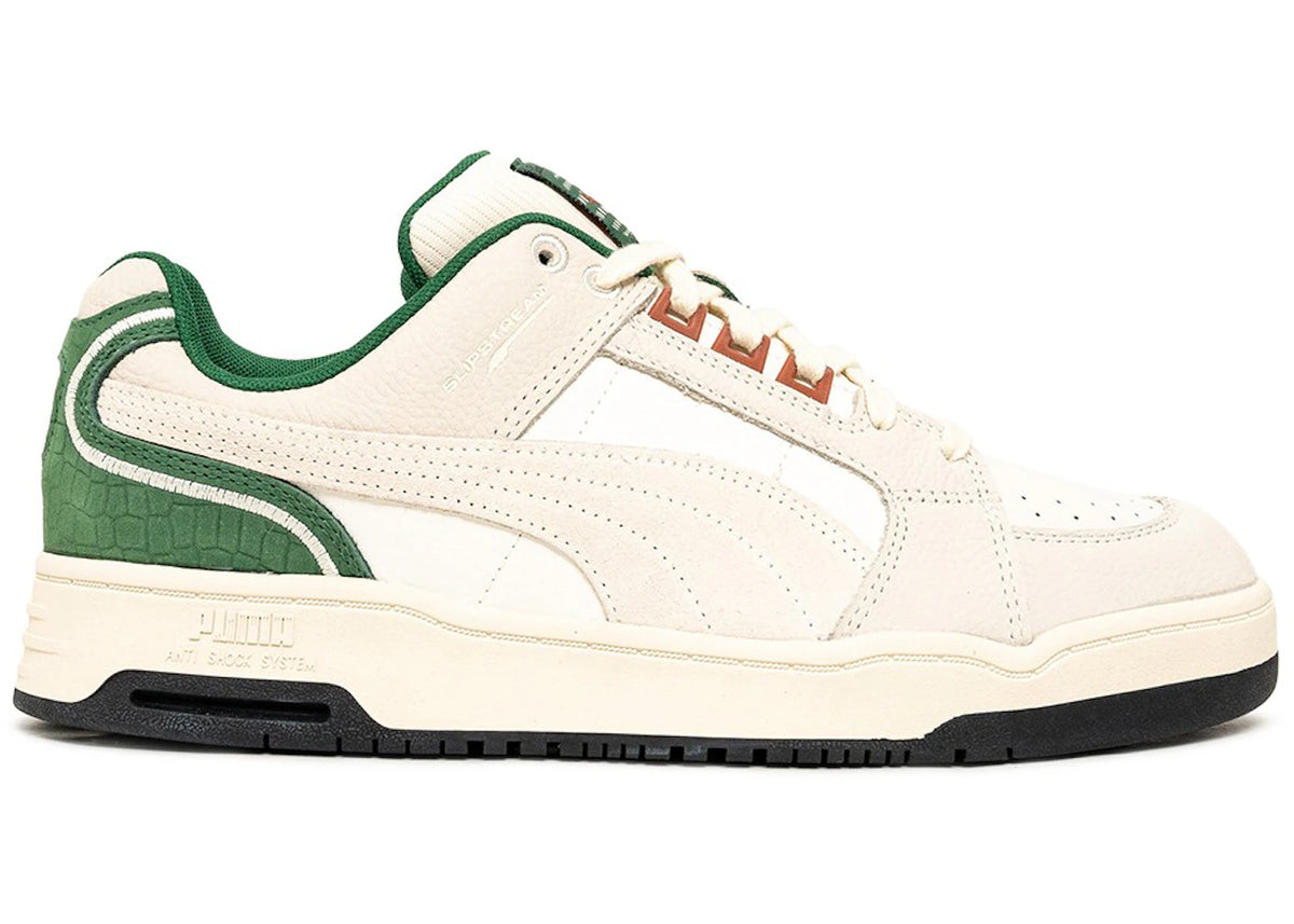 Puma Slipstream Lo FG Warm White Vine Green - vue 360