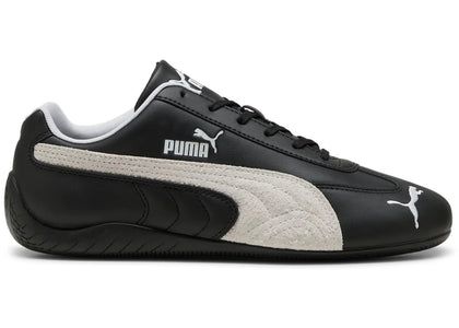 Puma Speedcat Leather Black White Suede Formstrip - authentic Puma sneakers