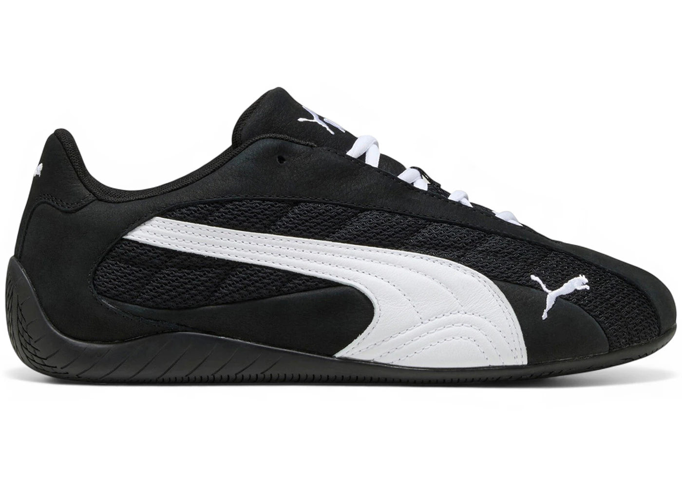 Puma Speedcat Plus Black White - vue 360