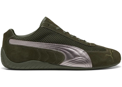 Puma Speedcat Premium Dark Olive Matte Silver - authentic Puma sneakers