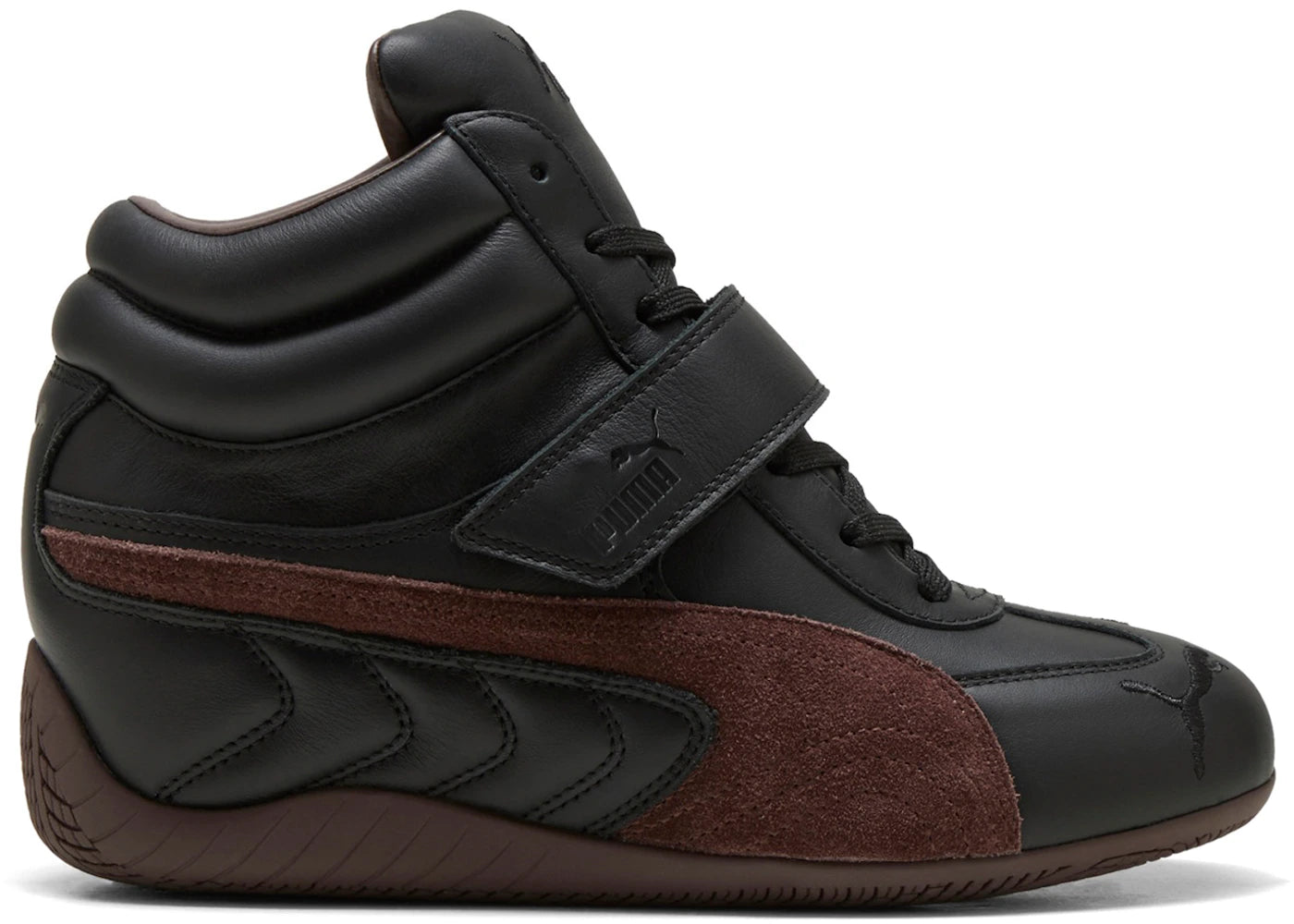 Puma Speedcat Wedge Black Chocolate Brown (Women's) - vue 360