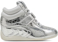 Puma Speedcat Wedge Luster Silver Vapor Gray (Women's)