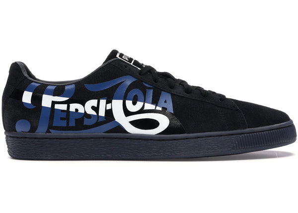 Puma Suede Pepsi Black sneakers - authentic Puma shoes