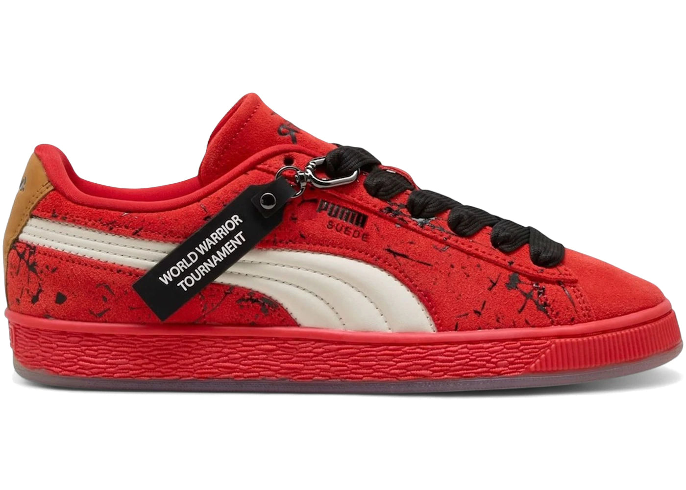 Puma Suede Street Fighter Ken Masters - vue secondaire A