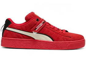 Puma Suede XL Hero Scuderia Ferrari Rosso Corsa Warm White - vue 360