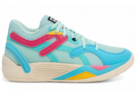 Puma TRC Blaze Court Eggshell Blue Elektro Pool - vue 360