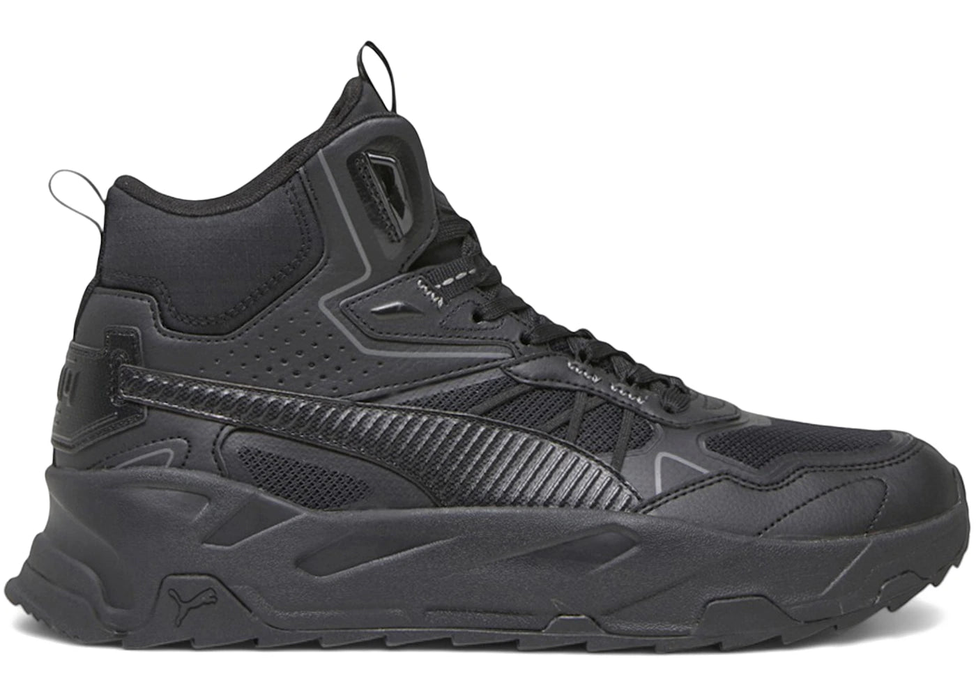 Puma Trinity Mid Hybrid Black Cool Dark Grey - vue 360