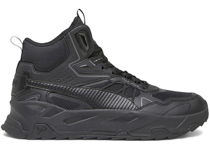 Puma Trinity Mid Hybrid Black Cool Dark Grey - authentic Puma sneakers