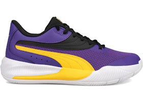 Puma Triple Basketball Prism Violet Spectra Yellow - authentic Puma sneakers