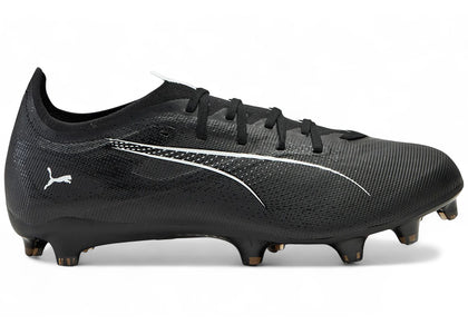 Puma Ultra 5 Match FG/AG Black White - authentic Puma sneakers