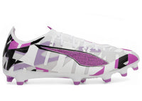 Puma Ultra 5 Match Forever FG/AG White Pure Magenta Feather Gray Black