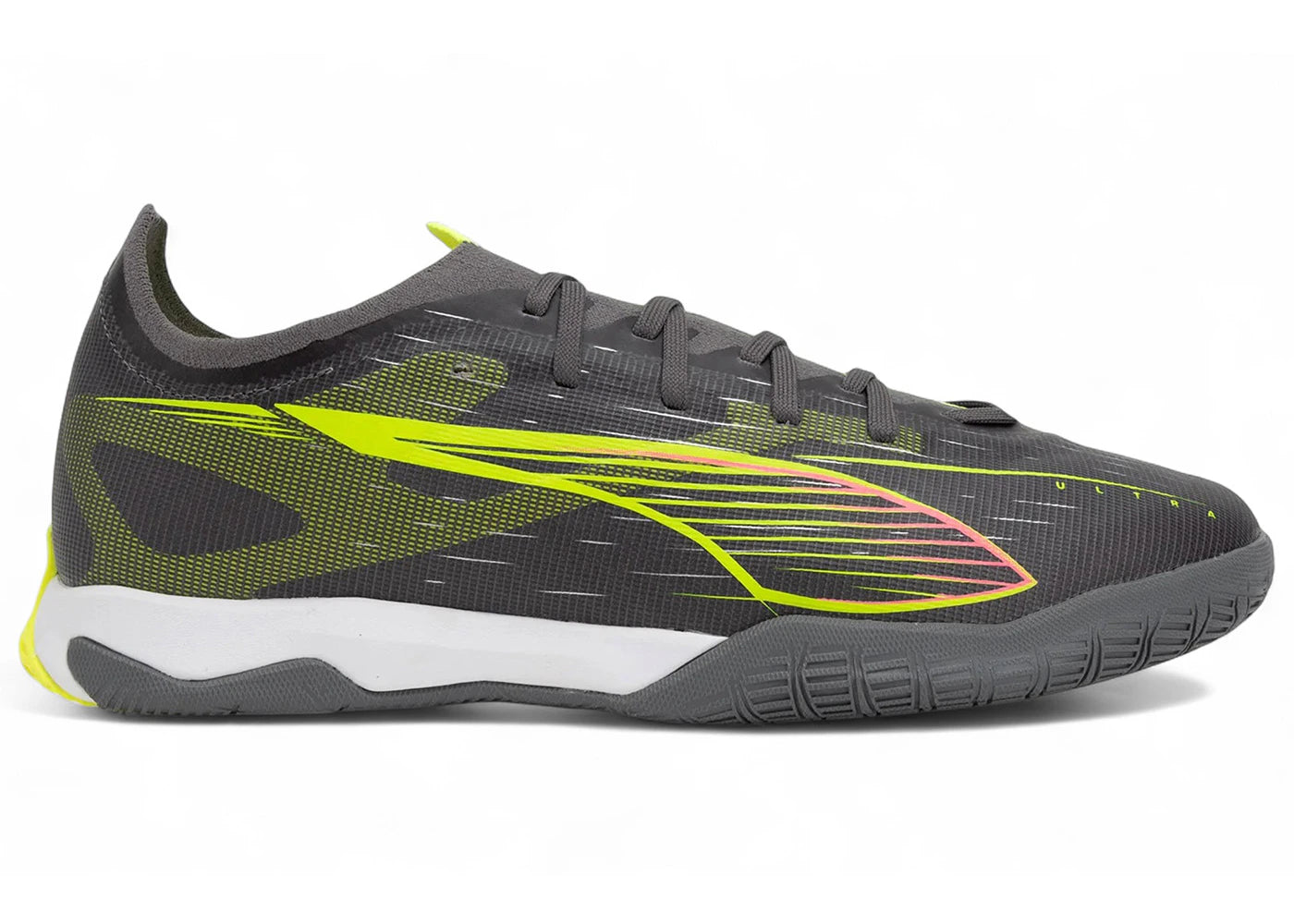 Puma Ultra 5 Match IT Matte Aged Silver Yellow Alert Aged Silver - vue secondaire A